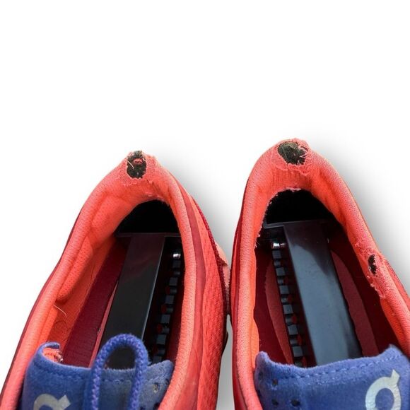 ON Cloud X Running Sneakers Shoes Red/Flash Women's size 8 - Picture 8 of 14